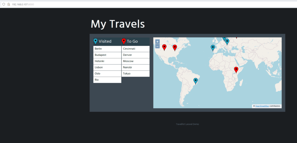travellist normalizado