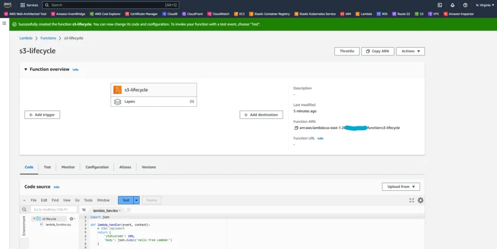 lifecycle s3
