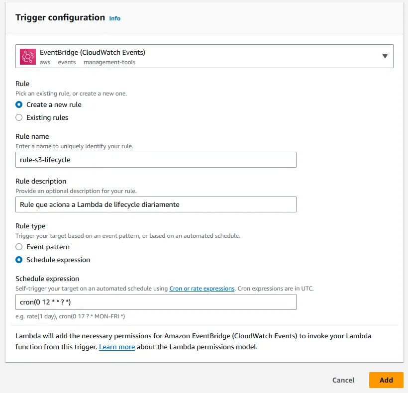 aws lambda trigger