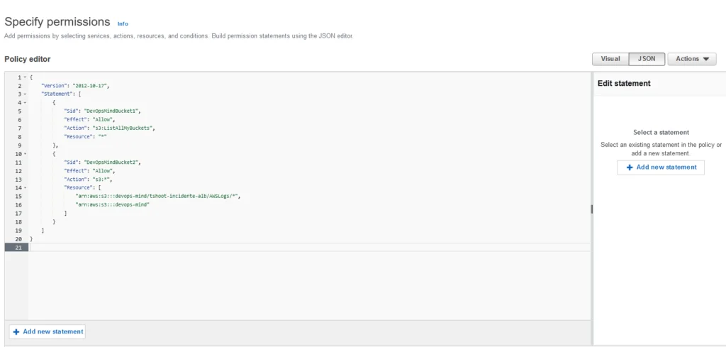 permissions s3