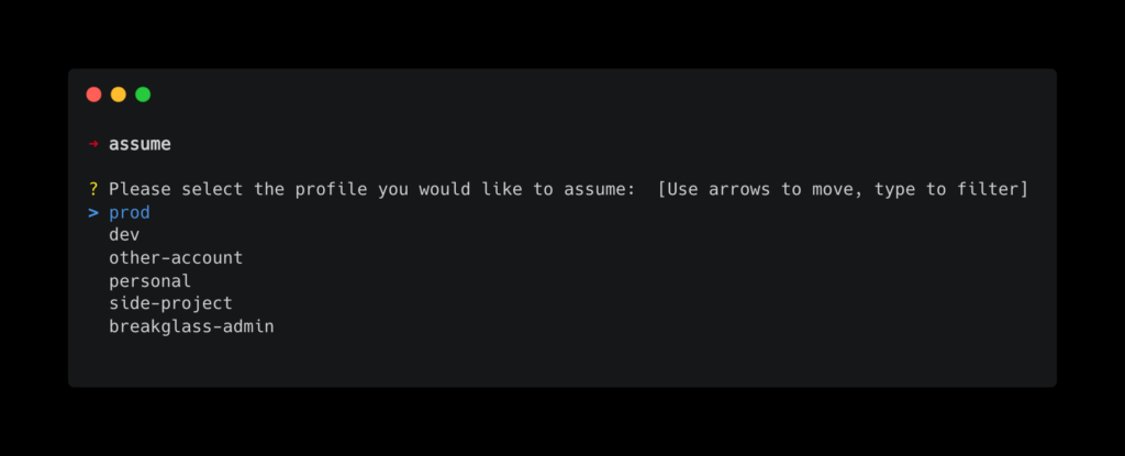 AWS SSO Login