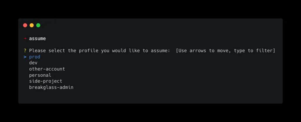 AWS SSO Login