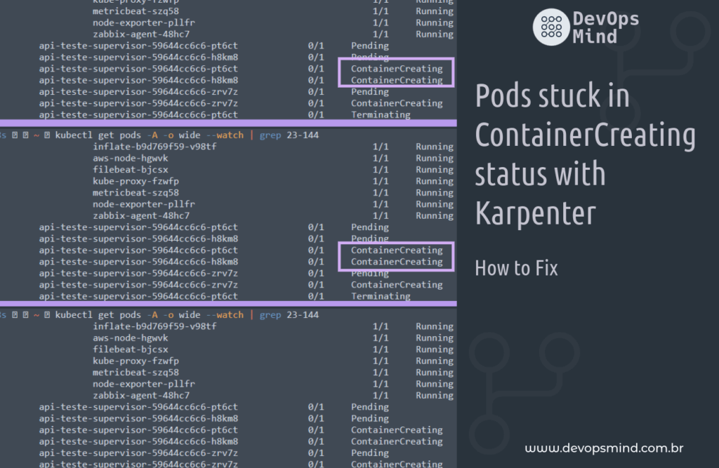 ContainerCreating status