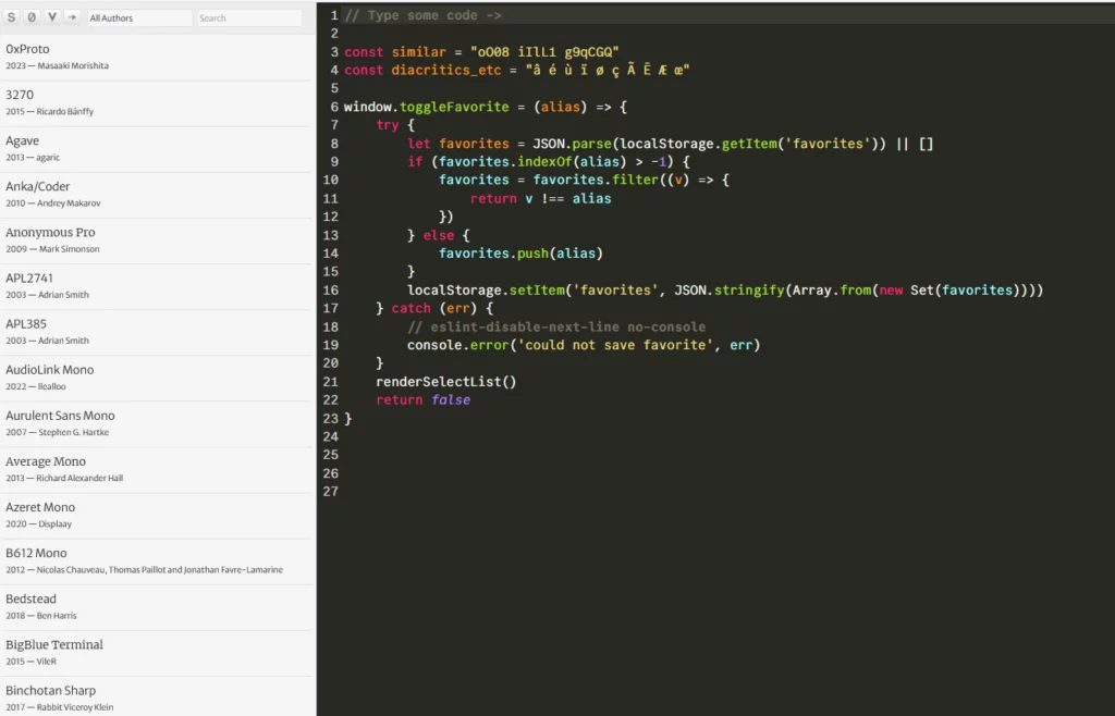 font windows linux