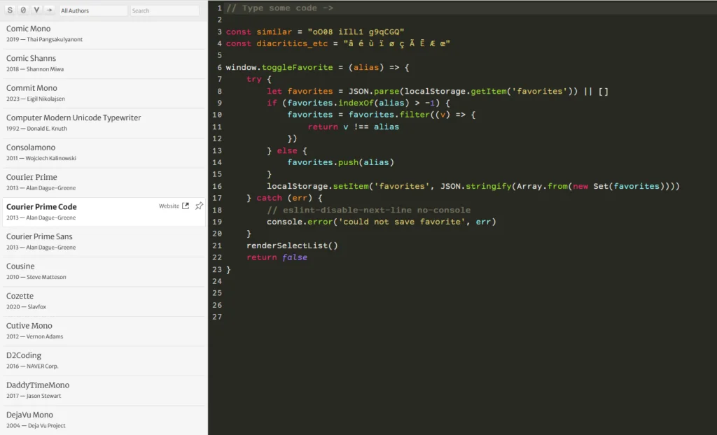 font windows linux