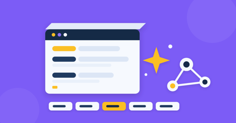 Frameworks de prompt para DevOps: terminal com linhas de prompt e cluster de nos conectados